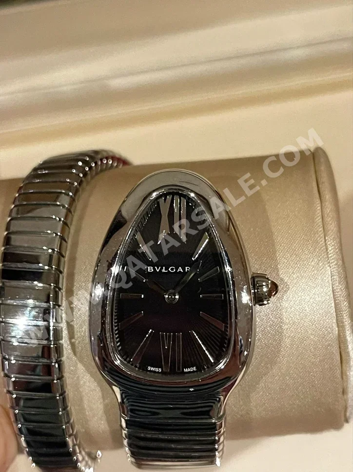 Watches - Bulgari  - Quartz Watch  - Black  - Women Watches