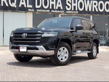 Toyota  Land Cruiser  GX  2024  Automatic  1,600 Km  6 Cylinder  Four Wheel Drive (4WD)  SUV  Black  With Warranty