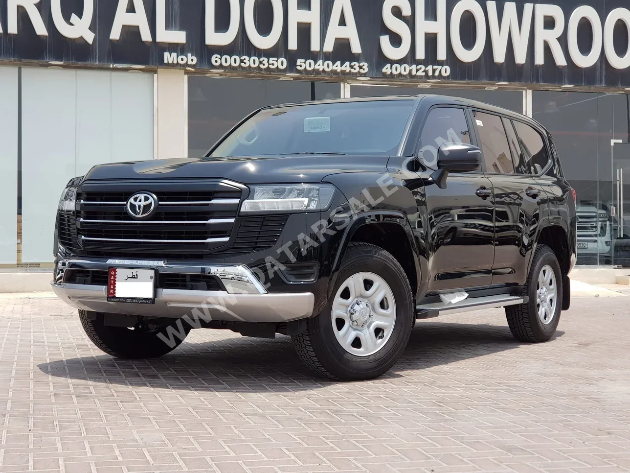 Toyota  Land Cruiser  GX  2024  Automatic  1,600 Km  6 Cylinder  Four Wheel Drive (4WD)  SUV  Black  With Warranty