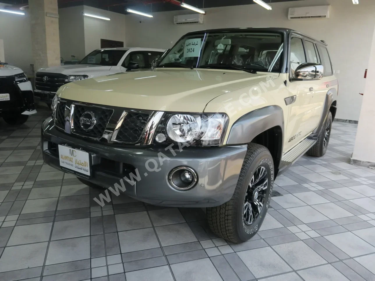 Nissan  Patrol  Super Safari  2024  Manual  0 Km  6 Cylinder  Four Wheel Drive (4WD)  SUV  Beige  With Warranty