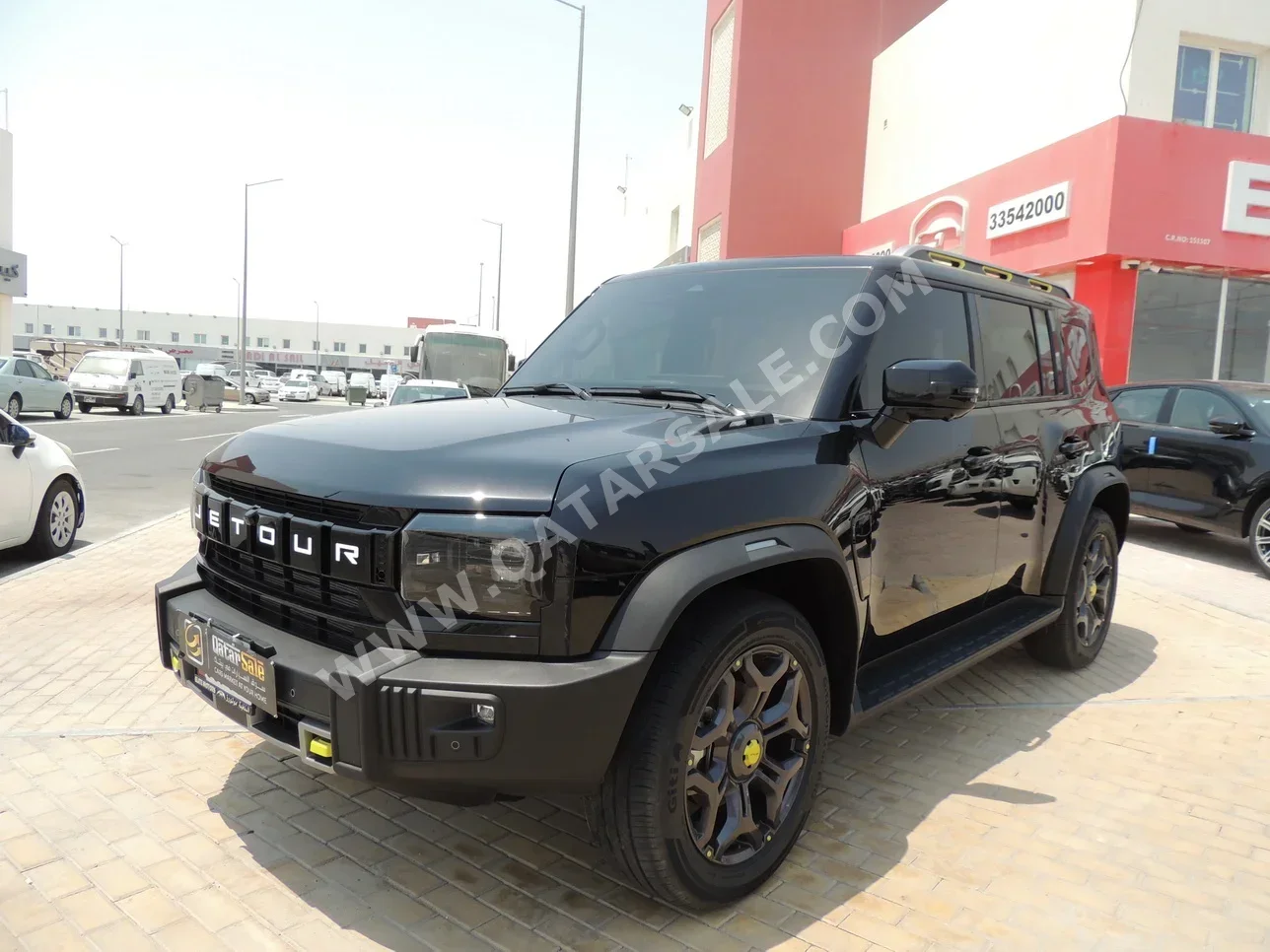 Jetour  T2  2025  Automatic  500 Km  4 Cylinder  Four Wheel Drive (4WD)  SUV  Black  With Warranty