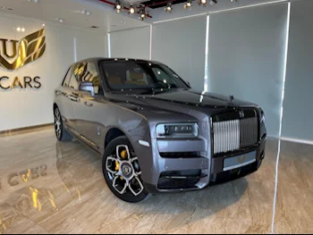 Rolls-Royce  Cullinan  Black Badge  2023  Automatic  15,000 Km  12 Cylinder  Four Wheel Drive (4WD)  SUV  Gray  With Warranty