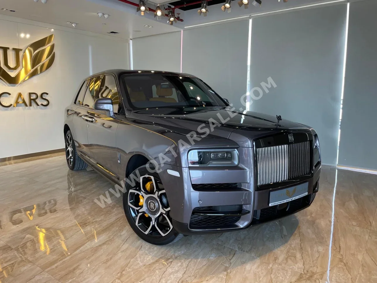 Rolls-Royce  Cullinan  Black Badge  2023  Automatic  15,000 Km  12 Cylinder  Four Wheel Drive (4WD)  SUV  Gray  With Warranty