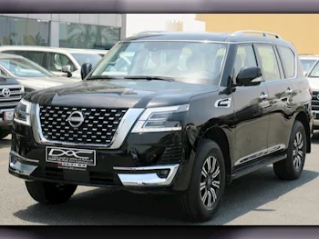 Nissan  Patrol  Titanium  2024  Automatic  0 Km  6 Cylinder  Four Wheel Drive (4WD)  SUV  Black  With Warranty