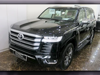 Toyota  Land Cruiser  VX Twin Turbo  2024  Automatic  0 Km  6 Cylinder  Four Wheel Drive (4WD)  SUV  Black  With Warranty