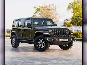 Jeep  Gladiator  Rubicon  2021  Automatic  38,000 Km  6 Cylinder  Four Wheel Drive (4WD)  Pick Up  Green  With Warranty