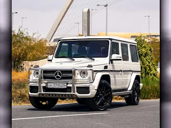 Mercedes-Benz  G-Class  63 AMG  2016  Automatic  100,000 Km  8 Cylinder  Four Wheel Drive (4WD)  SUV  White