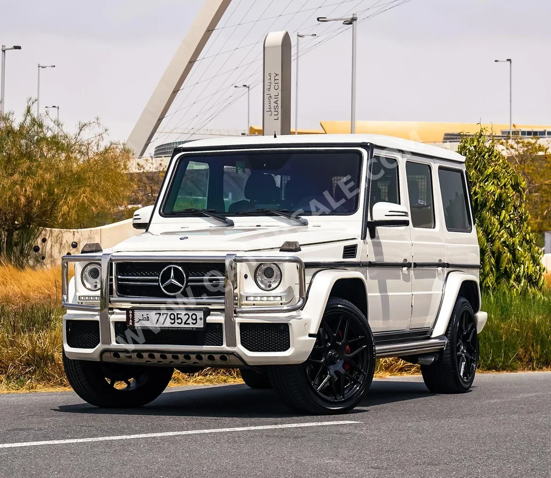 Mercedes-Benz  G-Class  63 AMG  2016  Automatic  100,000 Km  8 Cylinder  Four Wheel Drive (4WD)  SUV  White