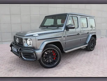 Mercedes-Benz  G-Class  63 AMG  2019  Automatic  77,000 Km  8 Cylinder  Four Wheel Drive (4WD)  SUV  Gray