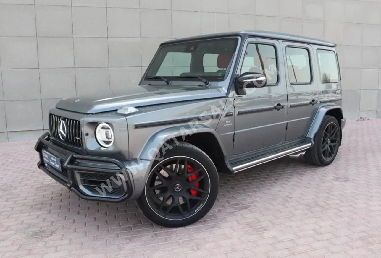 Mercedes-Benz  G-Class  63 AMG  2019  Automatic  77,000 Km  8 Cylinder  Four Wheel Drive (4WD)  SUV  Gray