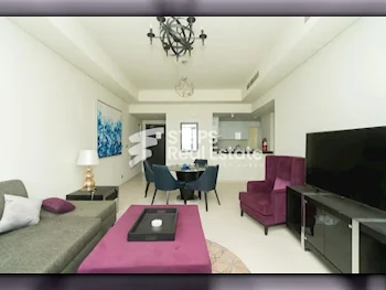 3 Bedrooms  Apartment  in Lusail -  Waterfront Residential  Fully Furnished