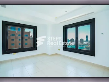 3 Bedrooms  Apartment  in Doha -  The Pearl  Semi Furnished