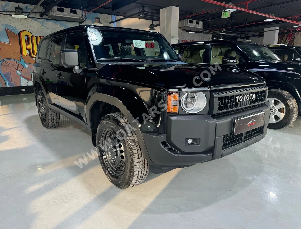 Toyota  Prado  2024  Automatic  0 Km  4 Cylinder  Four Wheel Drive (4WD)  SUV  Black  With Warranty