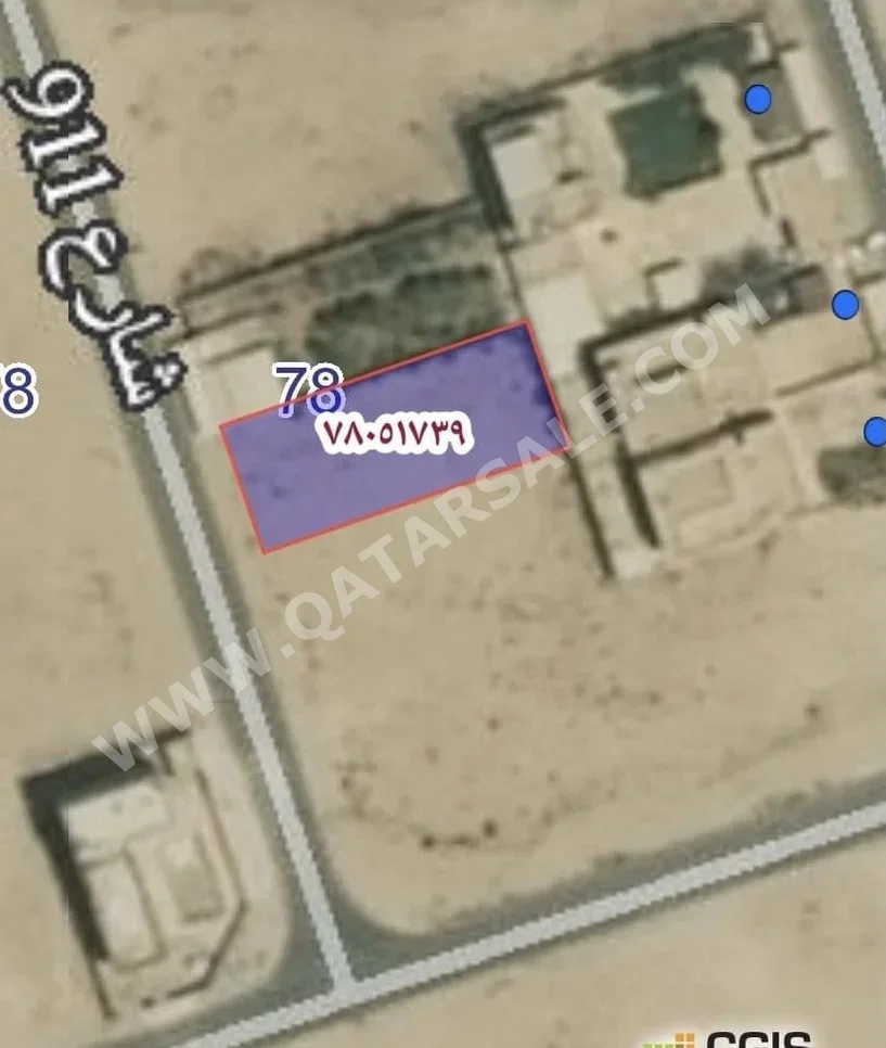 Lands For Sale in Al Shamal  - Abo Dhalouf  -Area Size 660 Square Meter