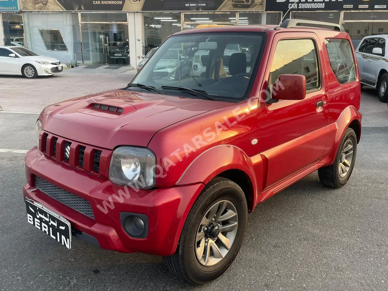 Suzuki  Jimny  2016  Automatic  175,000 Km  4 Cylinder  Four Wheel Drive (4WD)  SUV  Red