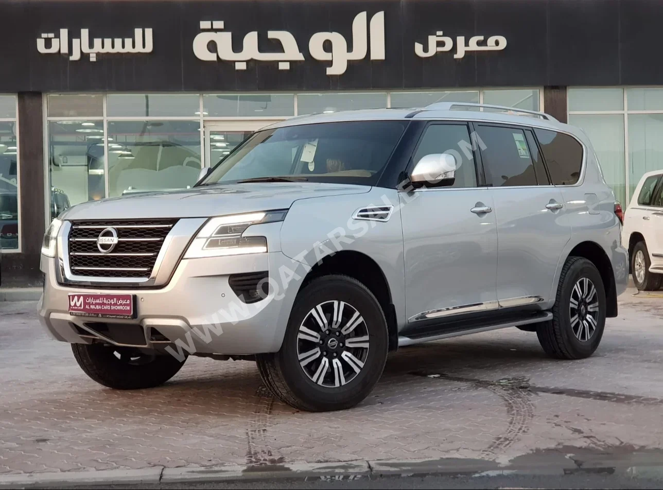 Nissan  Patrol  Titanium  2021  Automatic  18,000 Km  8 Cylinder  Four Wheel Drive (4WD)  SUV  Silver