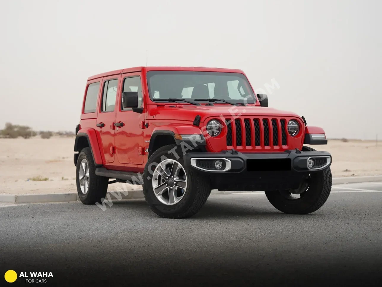 Jeep  Wrangler  Sahara  2022  Automatic  32,000 Km  6 Cylinder  Four Wheel Drive (4WD)  SUV  Red