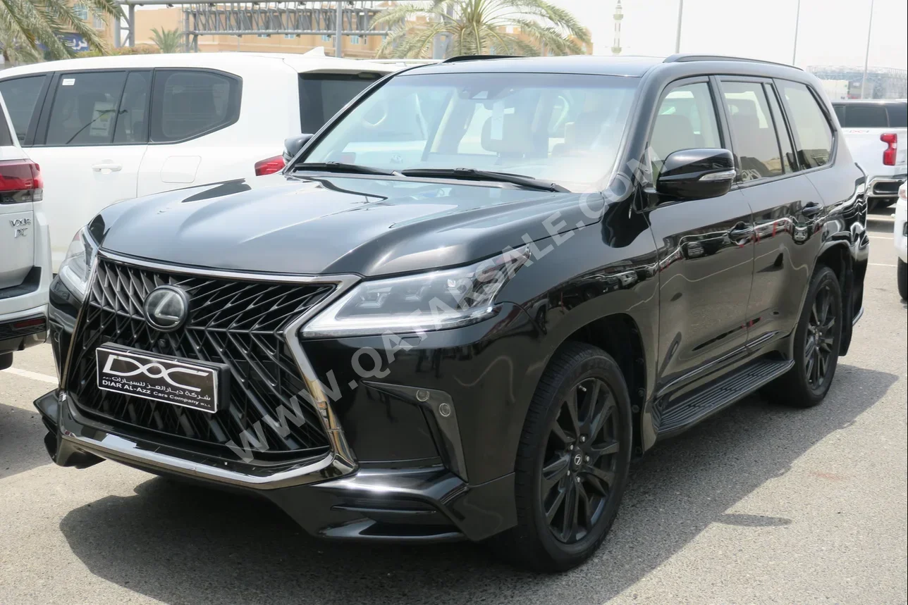 Lexus  LX  570  2019  Automatic  111,000 Km  8 Cylinder  Four Wheel Drive (4WD)  SUV  Black