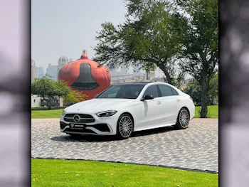 Mercedes-Benz  C-Class  200  2024  Automatic  5,100 Km  4 Cylinder  Rear Wheel Drive (RWD)  Sedan  White  With Warranty