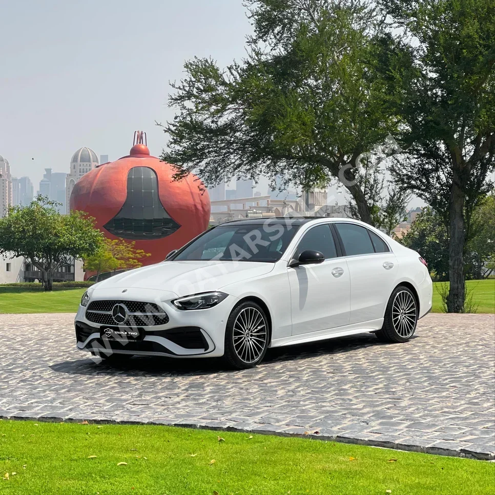 Mercedes-Benz  C-Class  200  2024  Automatic  5,100 Km  4 Cylinder  Rear Wheel Drive (RWD)  Sedan  White  With Warranty