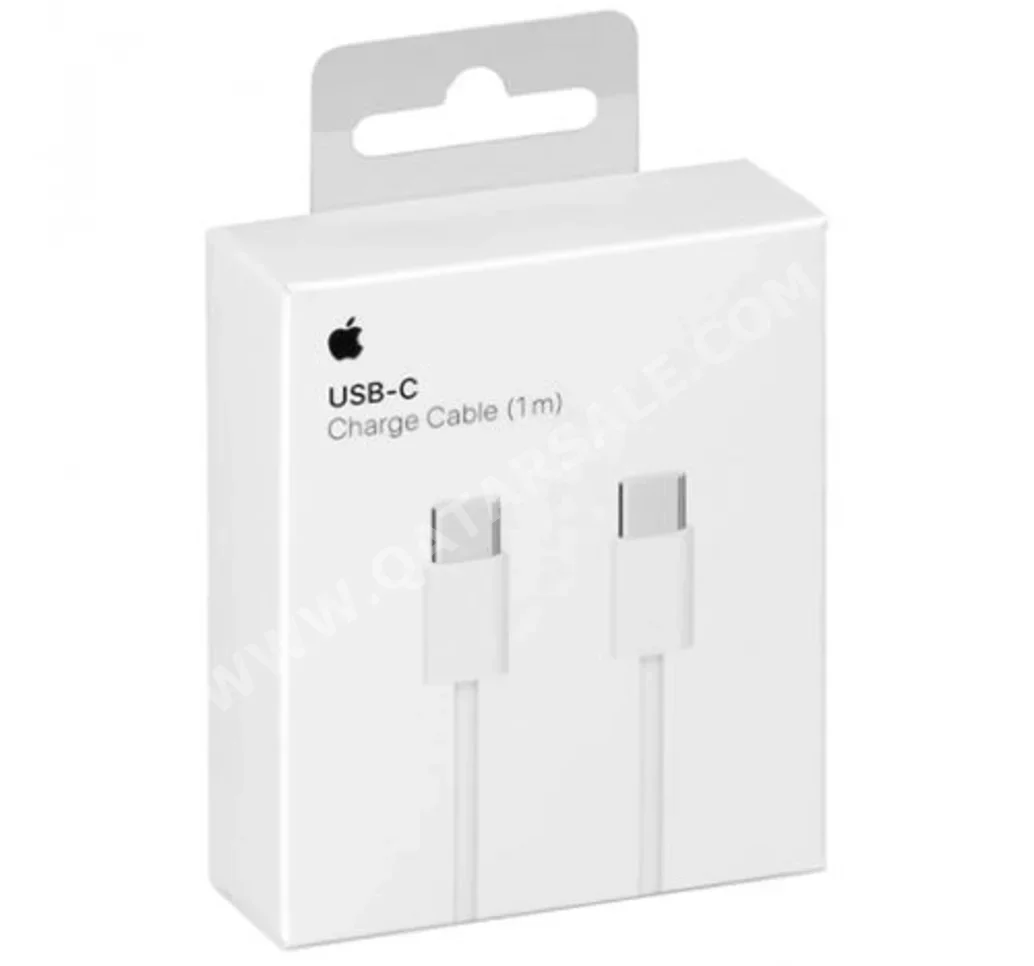 Wired Chargers & Wireless Chargers Charger Only  Apple  White