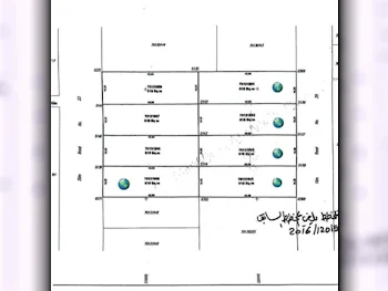 اراضي للبيع في الظعاين  - الصخامة  -المساحة 618 متر مربع