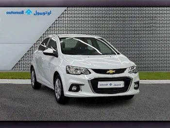 Chevrolet  Aveo  2018  Automatic  75,497 Km  4 Cylinder  Front Wheel Drive (FWD)  Sedan  White