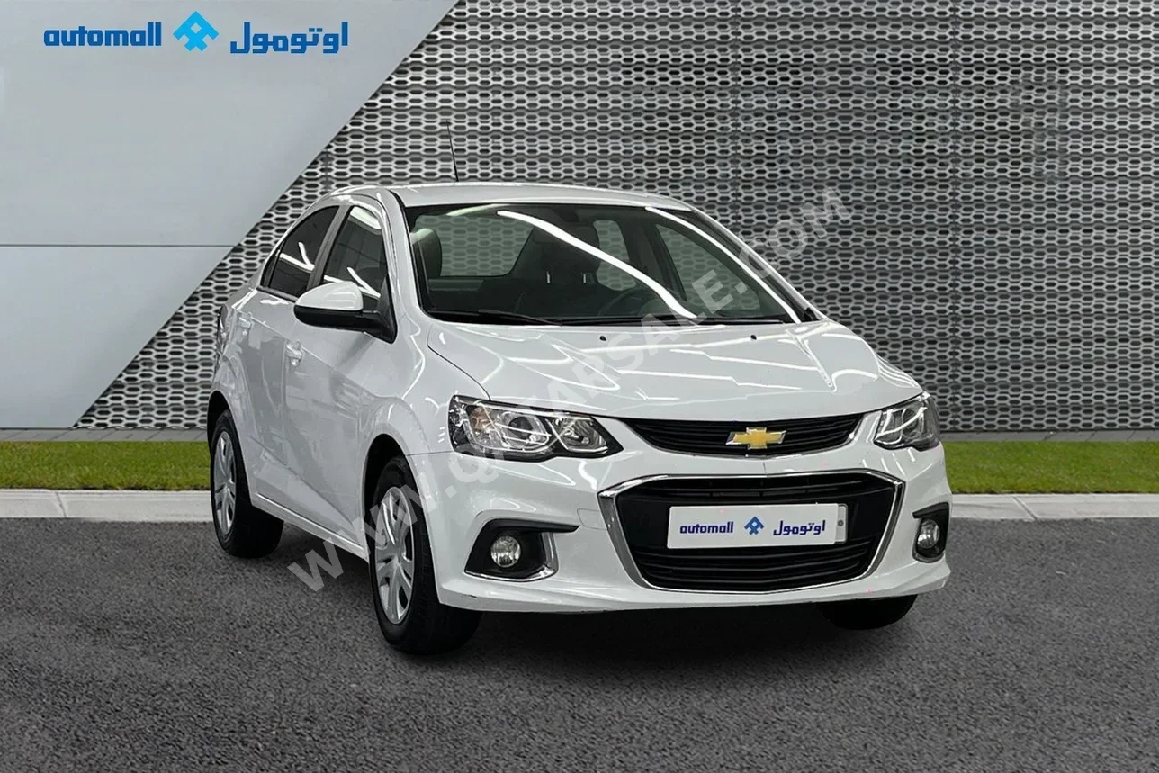 Chevrolet  Aveo  2018  Automatic  75,497 Km  4 Cylinder  Front Wheel Drive (FWD)  Sedan  White