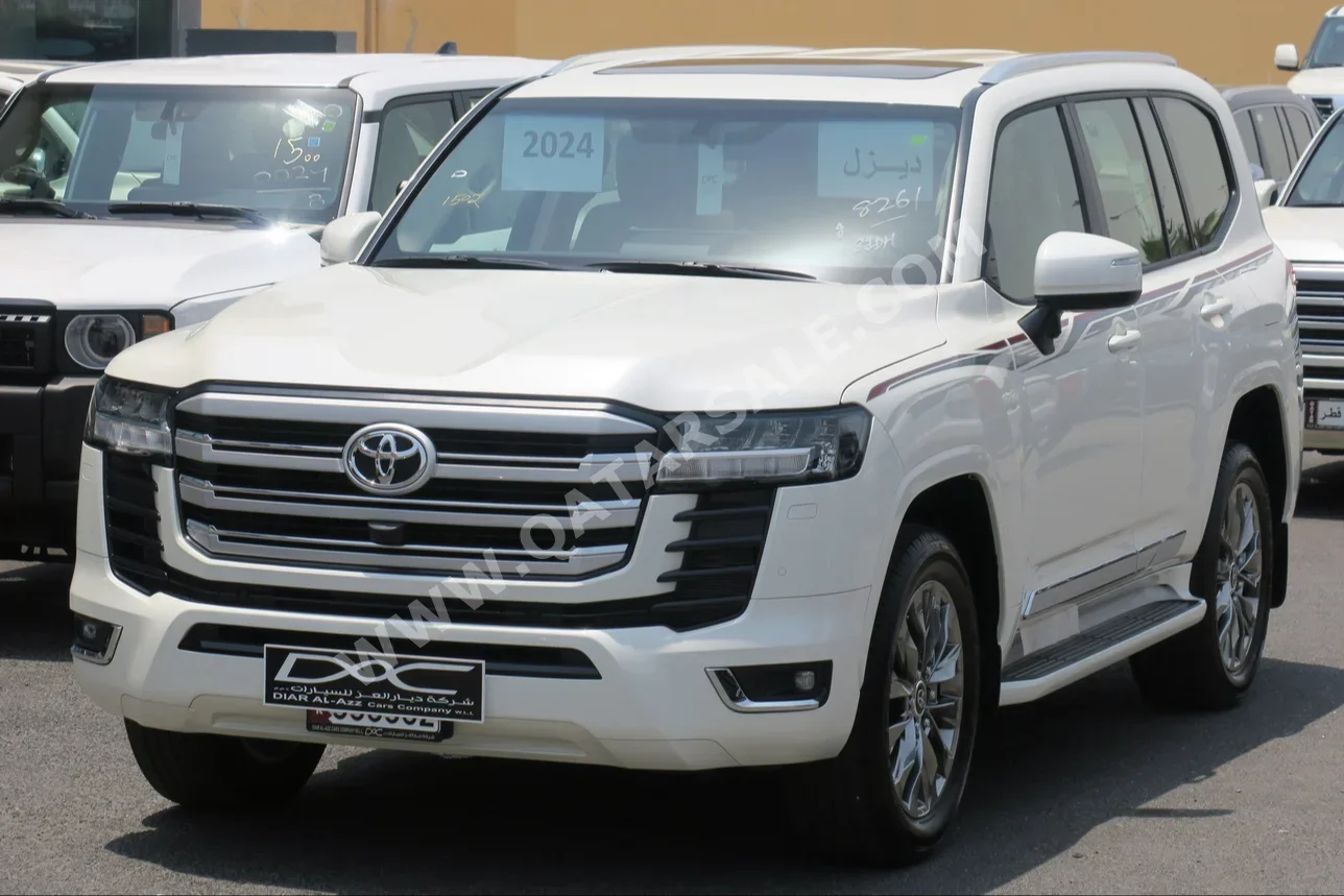 Toyota  Land Cruiser  GXR Twin Turbo  2024  Automatic  0 Km  6 Cylinder  Four Wheel Drive (4WD)  SUV  White  With Warranty