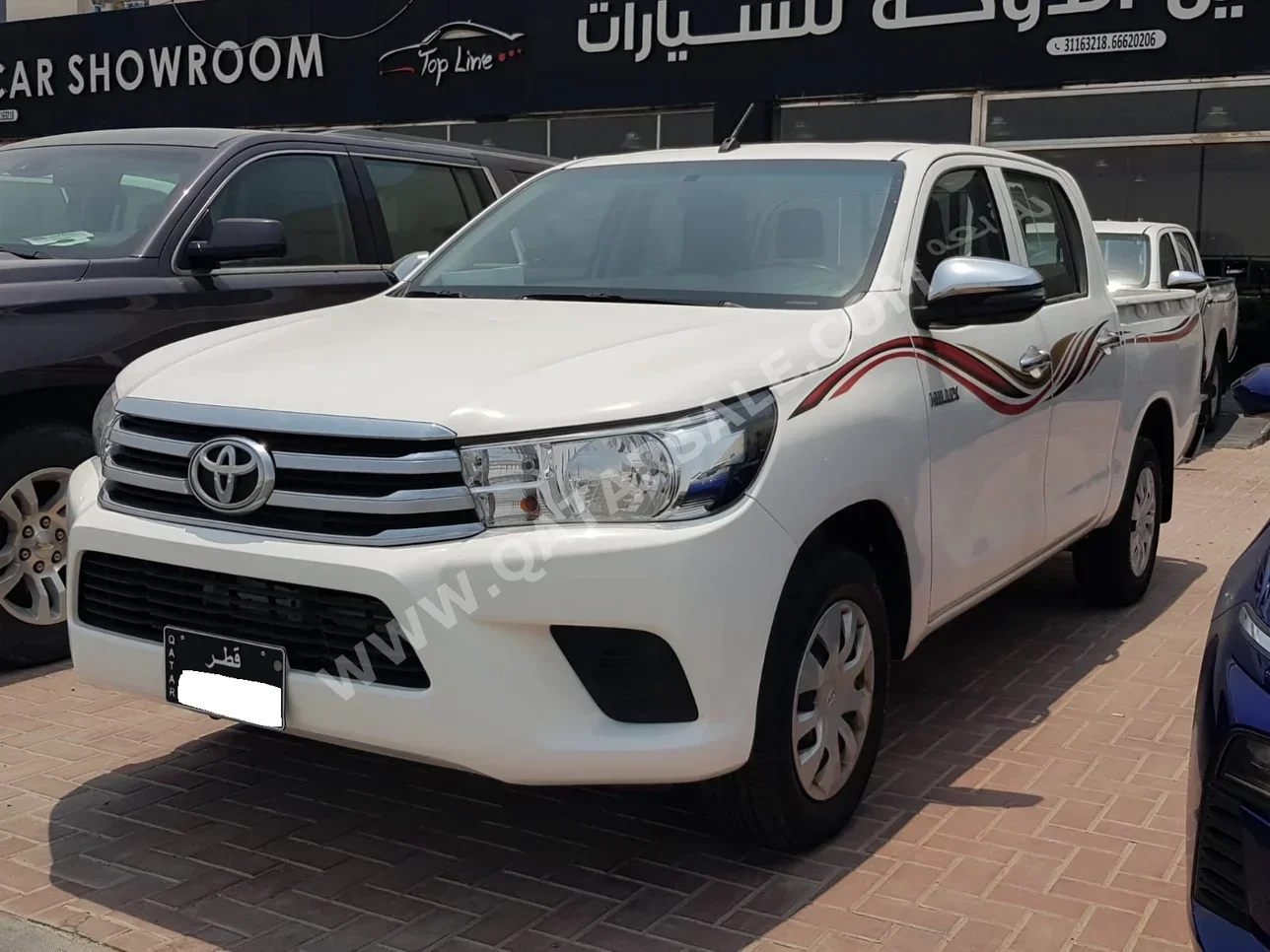 Toyota  Hilux  2021  Manual  62,000 Km  4 Cylinder  Four Wheel Drive (4WD)  Pick Up  White