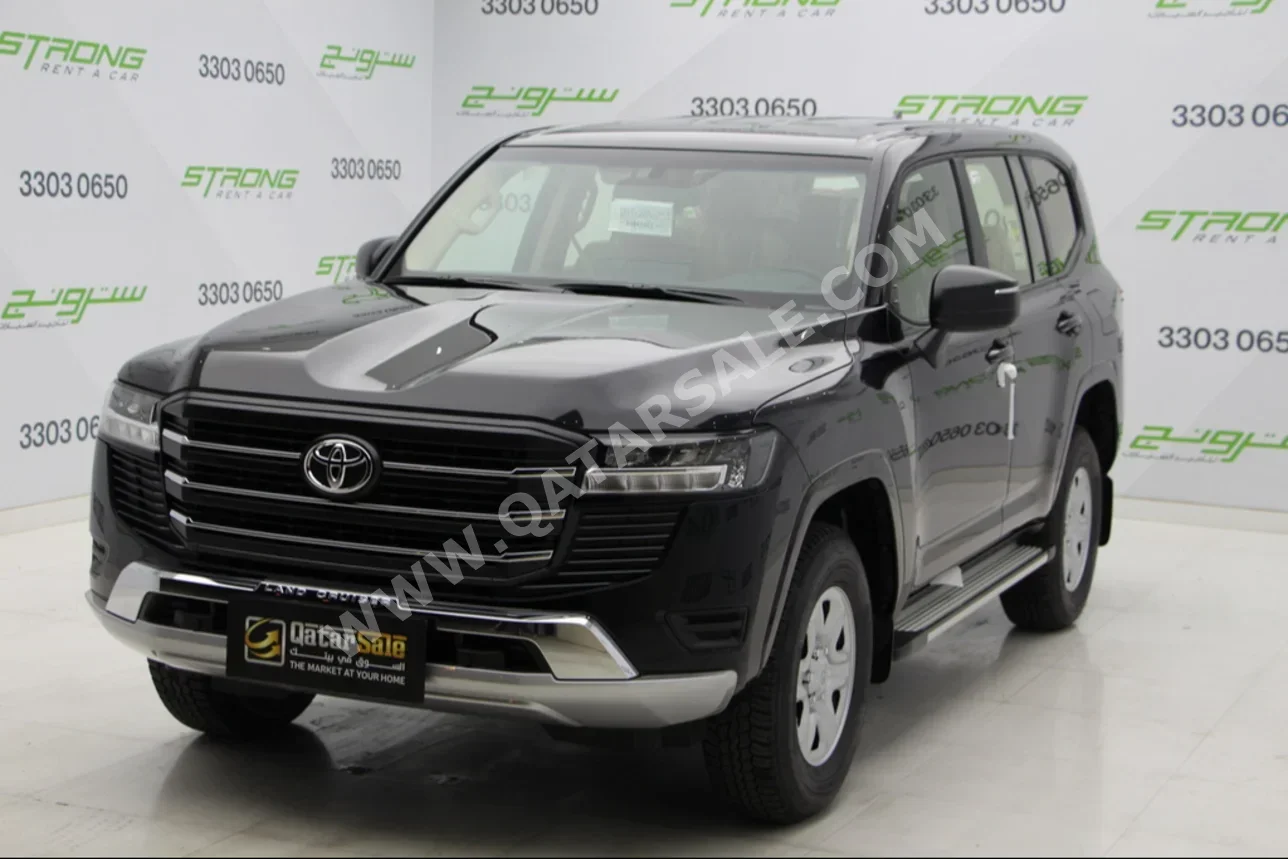  Toyota  Land Cruiser  GX  2024  Automatic  0 Km  6 Cylinder  Four Wheel Drive (4WD)  SUV  Black  With Warranty