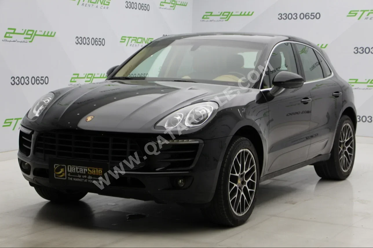 Porsche  Macan  S  2015  Automatic  190,000 Km  6 Cylinder  Four Wheel Drive (4WD)  SUV  Black