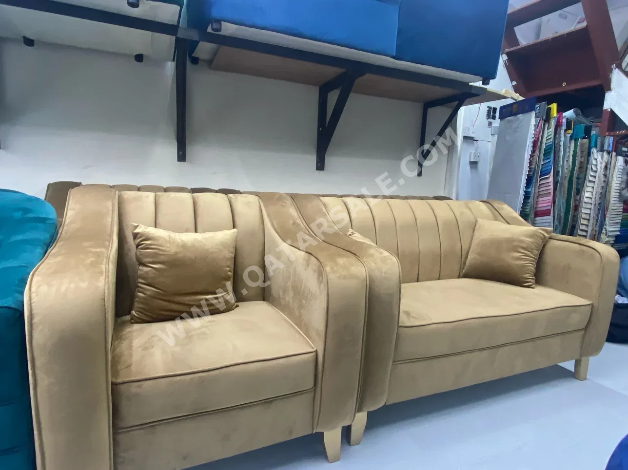 Sofas, Couches & Chairs Sofa Set  - Brown