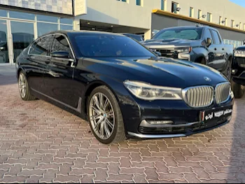 BMW  7-Series  740 Li  2016  Automatic  184٬000 Km  6 Cylinder  Rear Wheel Drive (RWD)  Sedan  Black