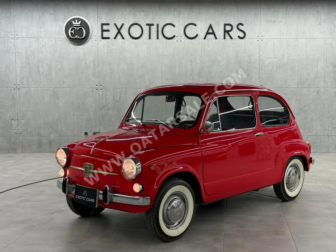 Fiat  500  1969  Manual  45,000 Km  4 Cylinder  Front Wheel Drive (FWD)  Hatchback  Red