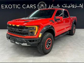 Ford  Raptor  2022  Automatic  16,000 Km  6 Cylinder  Four Wheel Drive (4WD)  Pick Up  Red  With Warranty