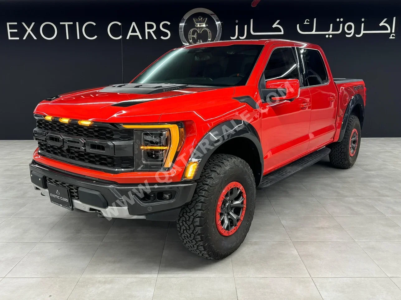 Ford  Raptor  2022  Automatic  16,000 Km  6 Cylinder  Four Wheel Drive (4WD)  Pick Up  Red  With Warranty