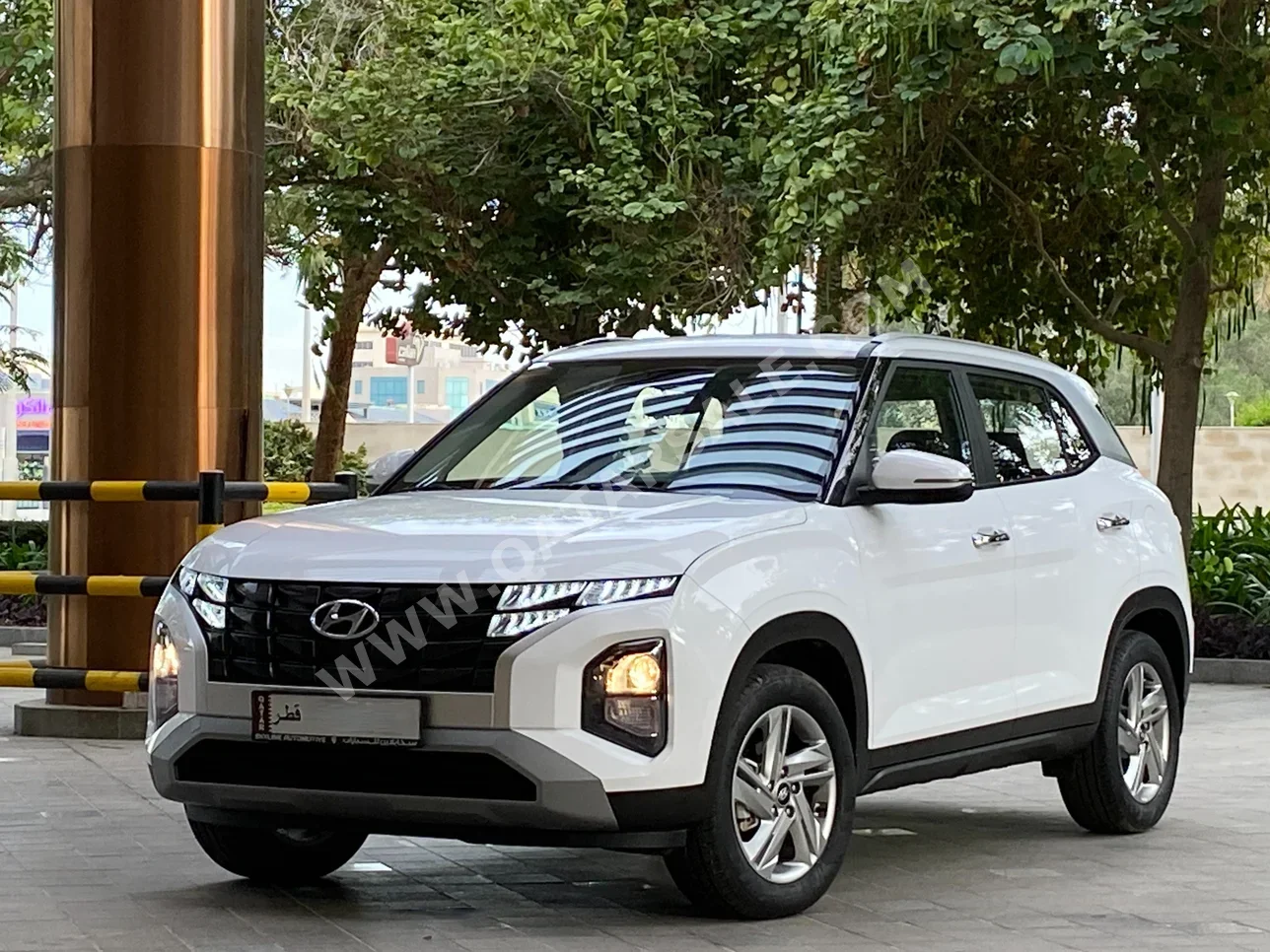 Hyundai  Creta  2024  Automatic  11,000 Km  4 Cylinder  Front Wheel Drive (FWD)  SUV  White  With Warranty