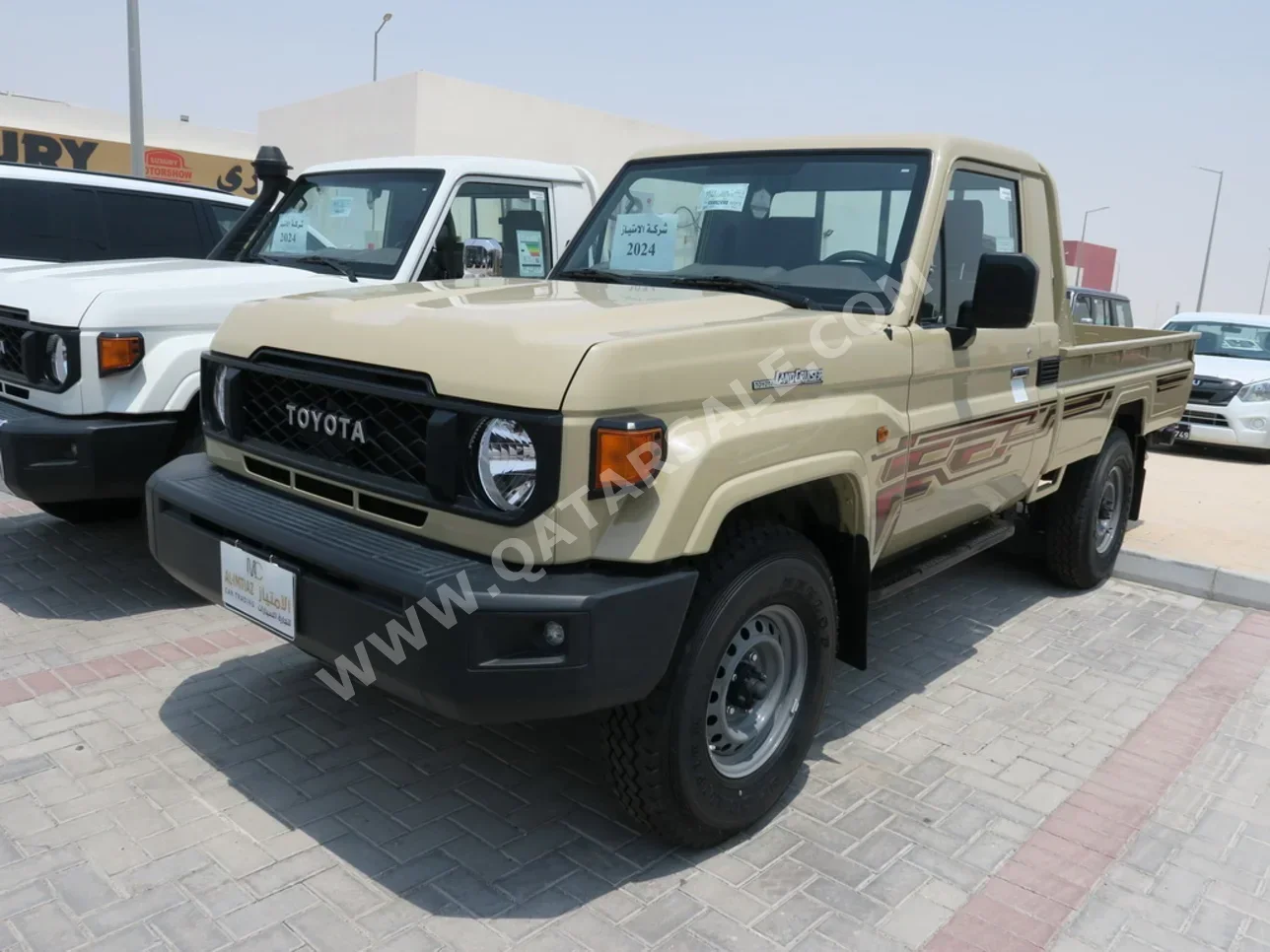 Toyota  Land Cruiser  LX  2024  Automatic  0 Km  6 Cylinder  Four Wheel Drive (4WD)  Pick Up  Beige  With Warranty