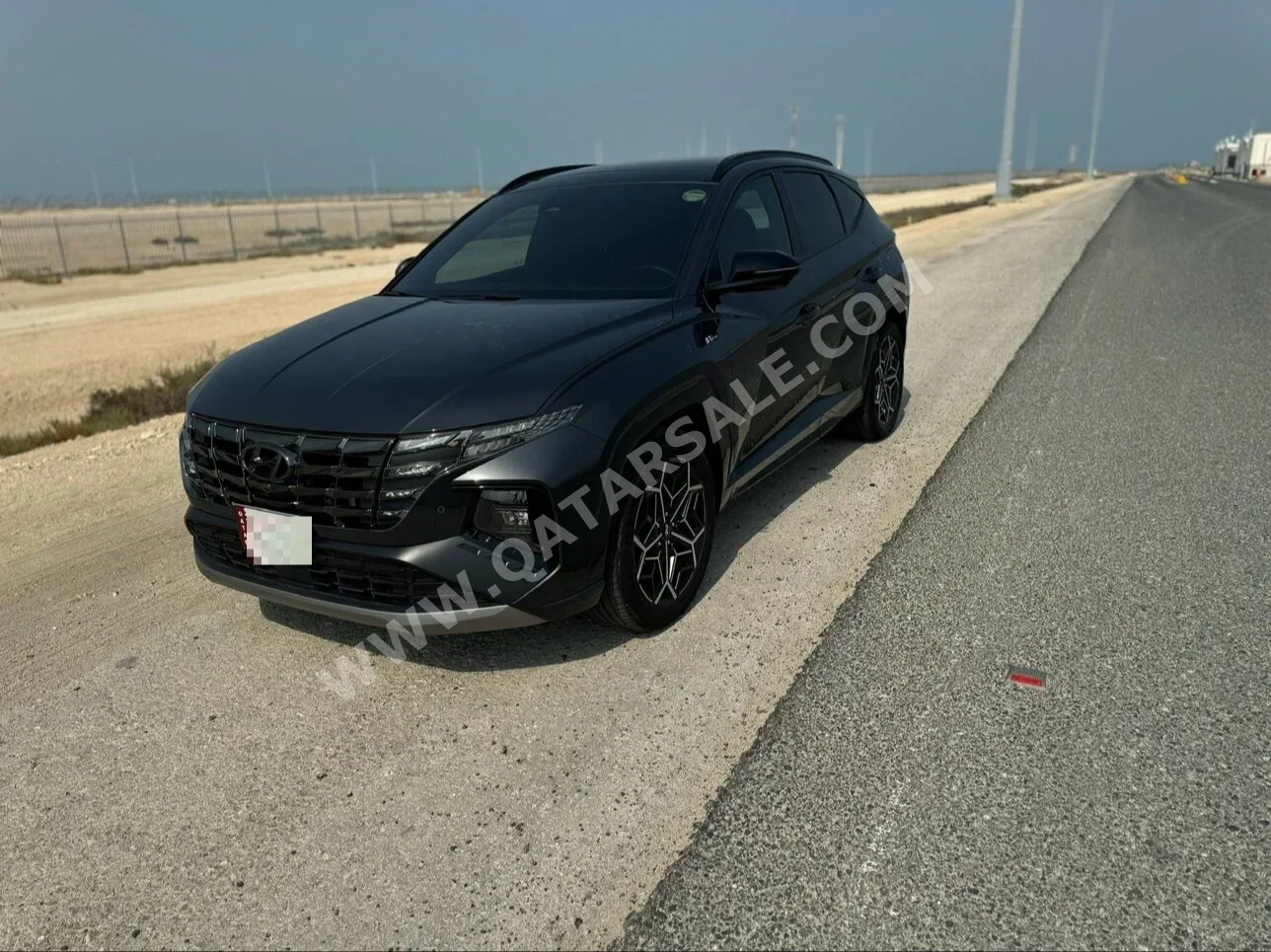 Hyundai  Tucson  Limited  2024  Automatic  3,800 Km  4 Cylinder  All Wheel Drive (AWD)  SUV  Dark Gray  With Warranty