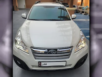 Subaru  Outback  2013  Automatic  95,000 Km  4 Cylinder  All Wheel Drive (AWD)  Sedan  White