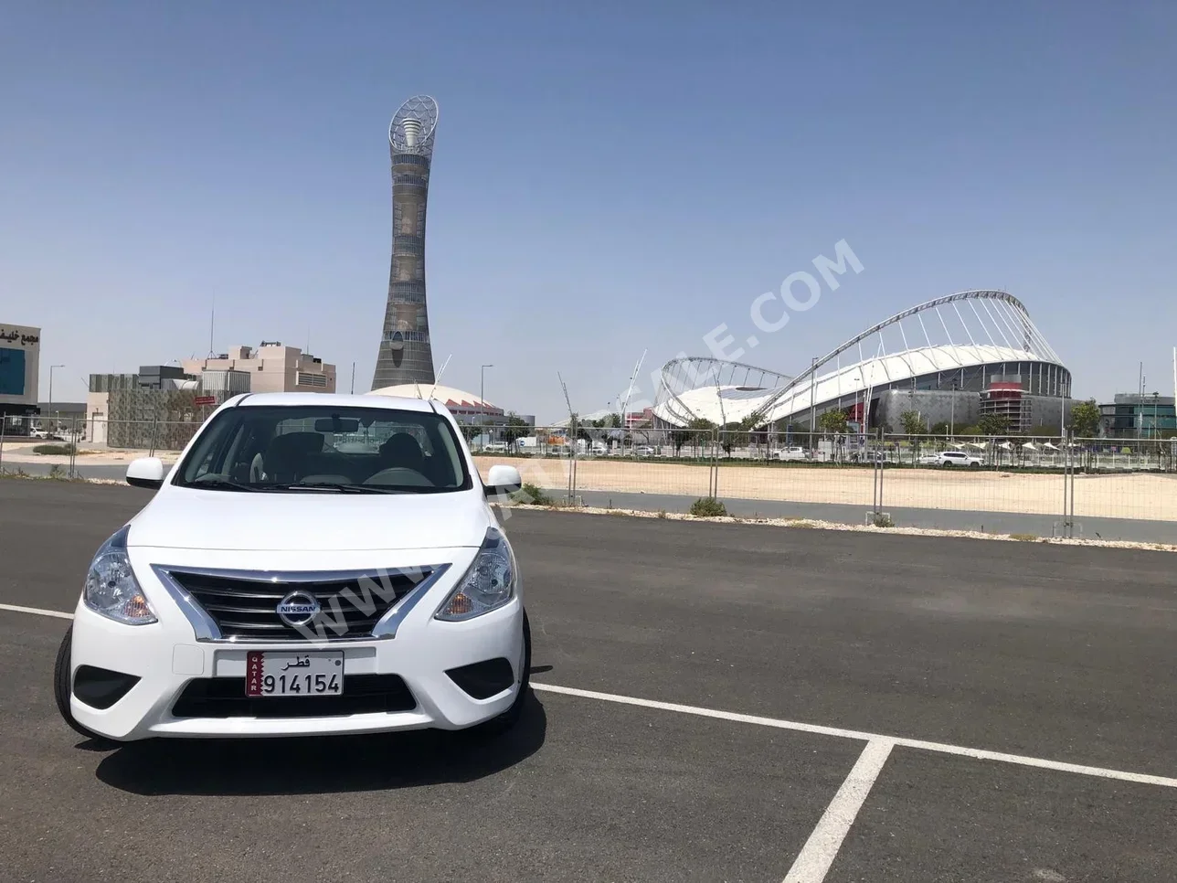 Nissan  Sunny  4 Cylinder  2x4  White  2023