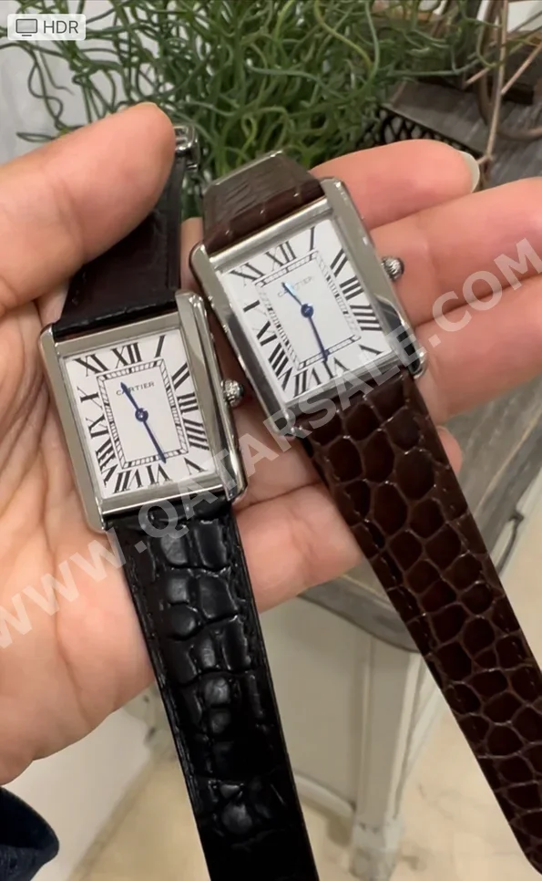 Watches - Cartier  - Quartz Watch  - Black  - Unisex Watches