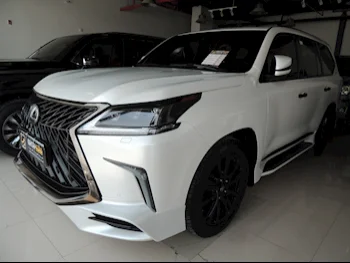 Lexus  LX  570 S Black Edition  2020  Automatic  70,000 Km  8 Cylinder  Four Wheel Drive (4WD)  SUV  White