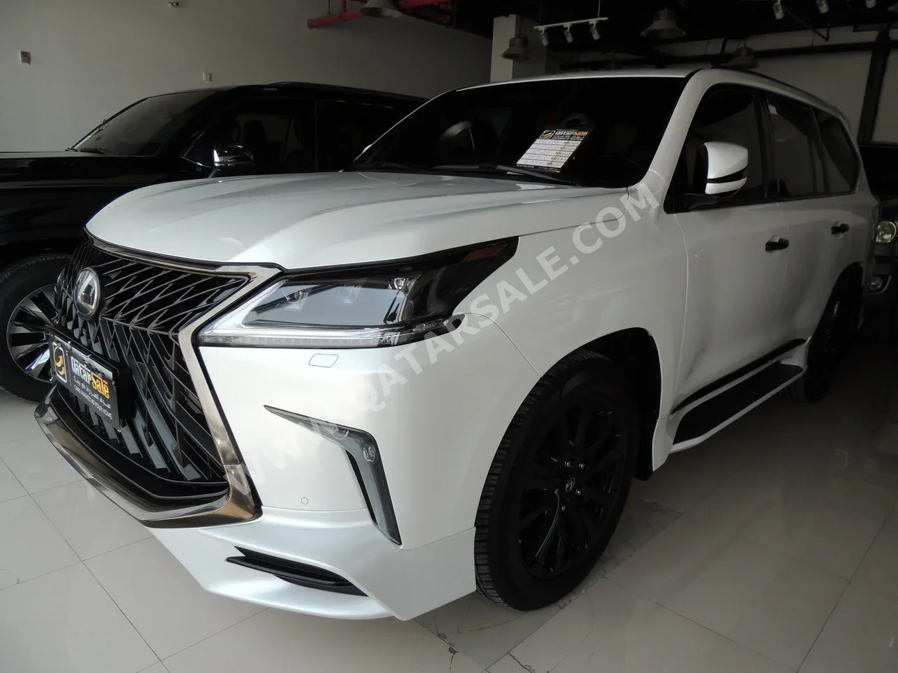 Lexus  LX  570 S Black Edition  2020  Automatic  70,000 Km  8 Cylinder  Four Wheel Drive (4WD)  SUV  White