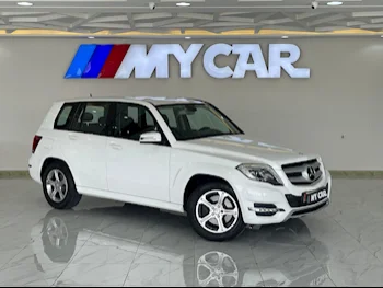 Mercedes-Benz  GLK  250  2015  Automatic  59,000 Km  4 Cylinder  Four Wheel Drive (4WD)  SUV  White