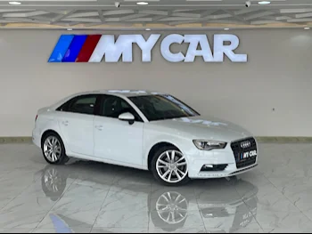 Audi  A3  30 TFSI  2015  Automatic  153,000 Km  4 Cylinder  All Wheel Drive (AWD)  Sedan  White