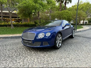 Bentley  GT  Speed  2013  Automatic  50,000 Km  12 Cylinder  All Wheel Drive (AWD)  Coupe / Sport  Blue