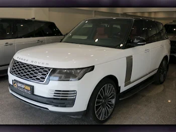 Land Rover  Range Rover  Vogue  Autobiography  2018  Automatic  67,000 Km  8 Cylinder  Four Wheel Drive (4WD)  SUV  White