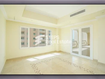 2 Bedrooms  Apartment  in Doha -  The Pearl  Not Furnished